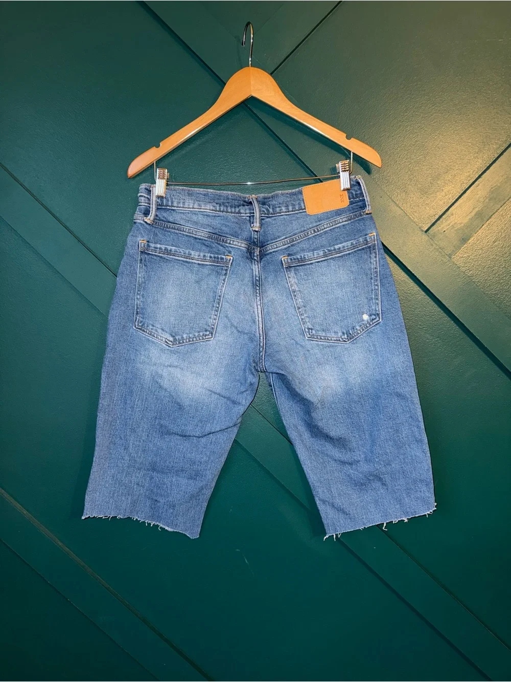 Light Blue Men’s Denim Jean Shorts Size 30